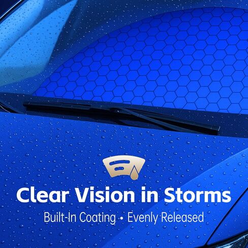 26"+19" Automotive Replacement Windshield Wiper Blades for Tesla Model 3 2017-2025, Model S 2023-2025 Silicone Windshield Wiper Blades with Water-repellent Coating, Top Lock in Saudi Arabia