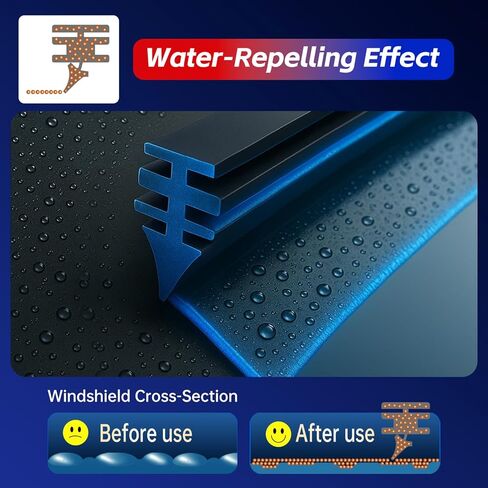 26"+19" Automotive Replacement Windshield Wiper Blades for Tesla Model 3 2017-2025, Model S 2023-2025 Silicone Windshield Wiper Blades with Water-repellent Coating, Top Lock in Saudi Arabia
