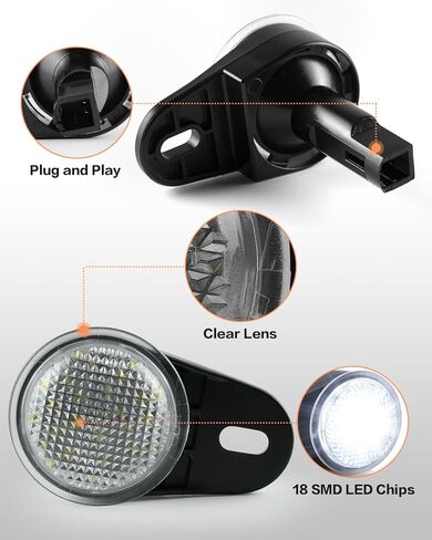 LED Interior Footwell Lights Compatible with 1999-2010 Jeep Wrangler Dodge Ram 1500 2500 3500 4500 5500, Dodge Durango 2011-2019, Grand Cherokee Under Dashboard Floor Lamp in Kuwait