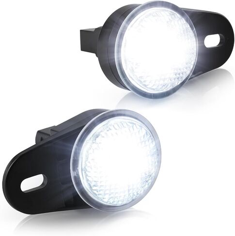 LED Interior Footwell Lights Compatible with 1999-2010 Jeep Wrangler Dodge Ram 1500 2500 3500 4500 5500, Dodge Durango 2011-2019, Grand Cherokee Under Dashboard Floor Lamp in Kuwait