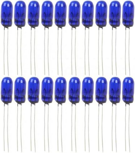 cciyu Instrument Cluster Lights,cciyu Blue 4.7mm For Mini LED Bulbs 12 V Interior Light Bulbs Dashboard Incandescent Light 20 pcs in Kuwait