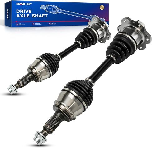 KAX Front 661009 CV AXLE for 1999-2006 Chevrolet Silverado 1500, 1998-2006 Chevrolet Tahoe, 1999-2006 GMC Sierra 1500, 1988-1994, 1998-1999 Chevrolet K1500 Axle Shaft 2 PCS Front CV Joint Shaft in Kuwait