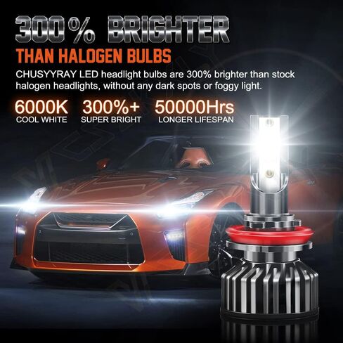 Compatible for 2013 2014 2015 Honda Accord Lights, 6000K High Beam Low Beam Fog Lights, Plug n Play, Pack of 6 in Kuwait