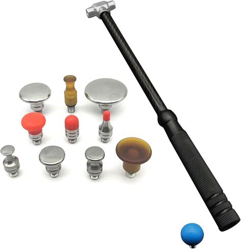 NUEAYMS Car Dent Repair Hammer No Traces Shaping Body Sheet Metal Striking Leveling Tool Dent Repair Hammer Car Body Dent Repair Tools in Saudi Arabia