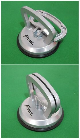 4-1/2 Inch Glass Lifter, Suction Lift Handle, Dent Puller, Vacuum Suction Cup Puller, Laminate Floor Remover, Alunium handle Single Cup in Saudi Arabia