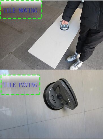 4-1/2 Inch Glass Lifter, Suction Lift Handle, Dent Puller, Vacuum Suction Cup Puller, Laminate Floor Remover, Alunium handle Single Cup in Saudi Arabia