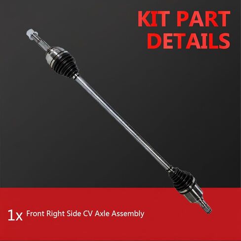 CV Axle Shaft Assembly Compatible with Nissan Versa 2020-2024 1.6L L4 Front Right Passenger Side CV Axles Joint in Saudi Arabia
