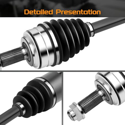 BRTEC Front CV Axle Shaft Assembly Fit for Acura TSX 2009-2013 2.4L, for Honda Accord 2008-2014 2.4L, Accord 2.0L 2015, Civic EX 1.8L 2014 - Driver Side, 60-4250 in Kuwait