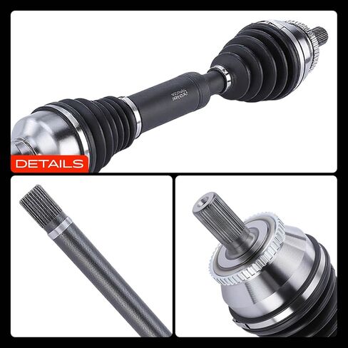 A-Premium CV Axle Shaft Assembly Compatible with Volvo XC90 2005 2006 2007 2008 2009 2010 2011, V8 4.4L, Front Passenger in Kuwait