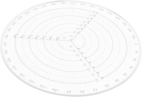 OSALADI Circle Ruler for Woodworking Center Tool Drawing Circle Tool Geometry Centering Ruler in Kuwait