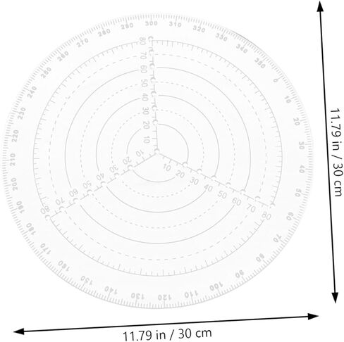 OSALADI Circle Ruler for Woodworking Center Tool Drawing Circle Tool Geometry Centering Ruler in Kuwait