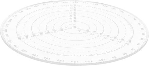 OSALADI Circle Ruler for Woodworking Center Tool Drawing Circle Tool Geometry Centering Ruler in Kuwait