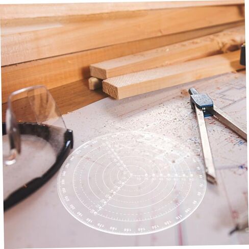 OSALADI Circle Ruler for Woodworking Center Tool Drawing Circle Tool Geometry Centering Ruler in Kuwait