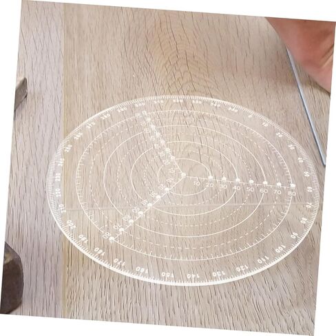 OSALADI Circle Ruler for Woodworking Center Tool Drawing Circle Tool Geometry Centering Ruler in Kuwait
