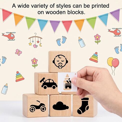 100 PCS Small Stencils for Crafts 1.5 Inch Reusable Painting Stencil Baby Shower Stencils Cute Animal Template Kit for Wood Wall DIY Home Decor Canvas Fabric Rock Signage Door Porch in Saudi Arabia