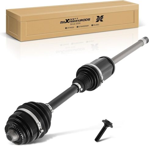maXpeedingrods Front Left & Right CV Axle Shaft Assembly for BMW 528i 535D 535i 550i 640i 650i Alpina B6 xDrive 2012-2018 AWD 31607618681 31607593043 in Kuwait
