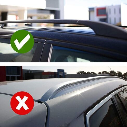 Roof Rack Cross Bars for 02-10 Ford Explorer Top Rail Lower Profile Aluminum Cargo Carrier Anti Theft Lock Crossbars Mount 220lbs Capacity Adjustable Length in Saudi Arabia