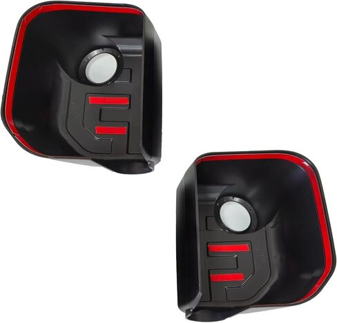 A Pair Black Car Mirror Caps Compatible with Toyota FJ Cruiser XJ10 TRD Off Road 2007-2022, FJ Side Rearview Cover Tape-on Install in Saudi Arabia