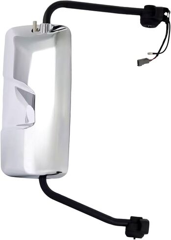 New Chrome Power Heated Door Mirror Assembly with Arm for Mack Anthem Trucks, Passenger Right Side in Saudi Arabia