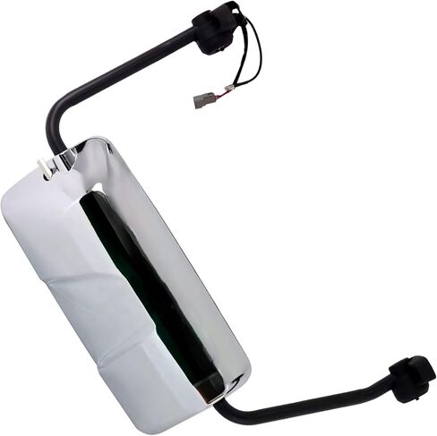 New Chrome Power Heated Door Mirror Assembly with Arm for Mack Anthem Trucks, Passenger Right Side in Saudi Arabia