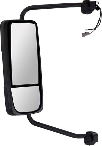 New Chrome Power Heated Door Mirror Assembly with Arm for Mack Anthem Trucks, Passenger Right Side in Saudi Arabia