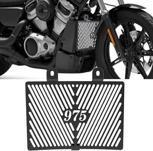 For Nightster RH975 Nightster 975 2026 2025 2024 2023 2022 Motorcycle Accessories CNC Aluminum Engine Cooling Protection Radiator Grille Guard Grille Guard Protector Compatible (A) in Saudi Arabia