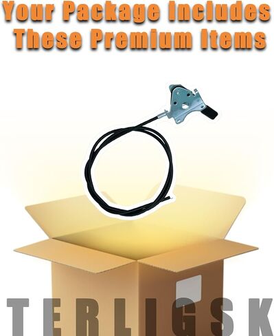 290-348 Heavy-Duty Throttle Control Cable Compatible with Exmark 116-1972, Fits Lazer Z AS/E/S/X/Z Series, 52" Black Lawn Mower Replacement Part, Durable Tractor Accessories in Saudi Arabia