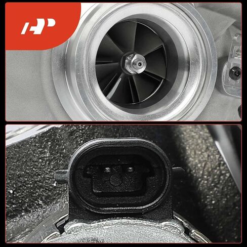 A-Premium GT3782VA Complete Turbocharger Turbo Kit with Gasket Compatible with Ford Model - F-250/F-350/F-450/F-550 Super Duty 2003, Excursion 2003-2004, 6.0L - Replaces 1832160C91 in Kuwait