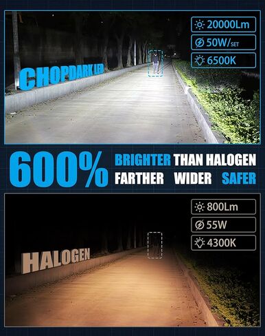 LED Bulbs Combo Compatible with Hyundai Santa Fe 2010 2011 2012, H7 High Beam H11B Low Beam and 881 Fog Light Bulbs Combo, 50W 6500k White Plug and Play, 6-Pack in Saudi Arabia