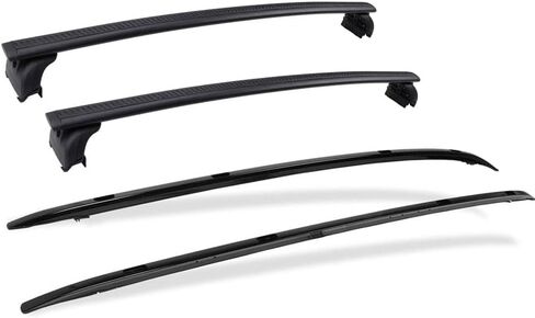 4Pcs Fit for Acura MDX 2022 2023 2024 2025 Upgraded Aluminum Roof Rail Racks Crossbars Cross Bar Side Rail Bar Luggage Carrier in Saudi Arabia