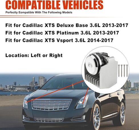 Daytime Running Lamp Diode Fit for Cadillac XTS 2013 2014 2015 2016 2017 for Select Buick LED Light Module Replace 22791374 in Saudi Arabia