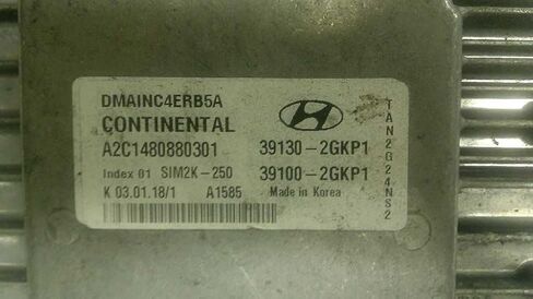 وحدة التحكم في المحرك ECM 2.4L FWD تناسب 17-18 Santa FE 39100-2GKP1 391002GKP1 in Kuwait