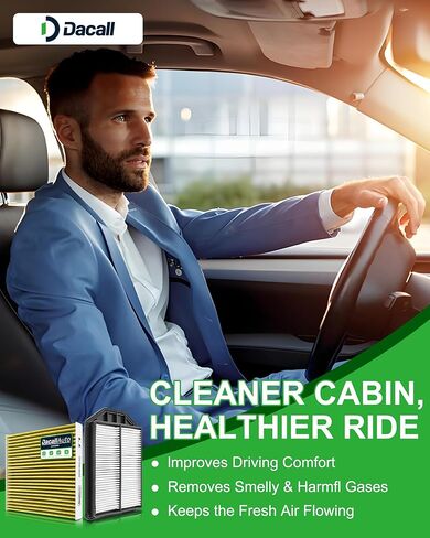 Activated Carbon Cabin & Engine Air Filter Set fit for Honda CR-V L4-2.4L Gas (2007-2009), Replacement 80292-SDA-A01, 17220-RZA-000 in Saudi Arabia