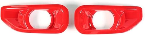 Car Front Fog Light Lamp Decoration Cover Compatible for Jeep Wrangler JL Gladiator JT 2018 2019 2020 2021 Up Exterior Accessories(Purple) in Saudi Arabia