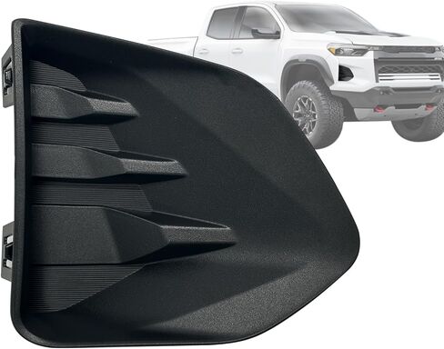 KAP Replacement Front Bumper Fog Light Hole Cover for 2023 2024 Colorado LT Trail Boss WT Z71 Passenger Right Side 84770645 GM1039314 in Saudi Arabia