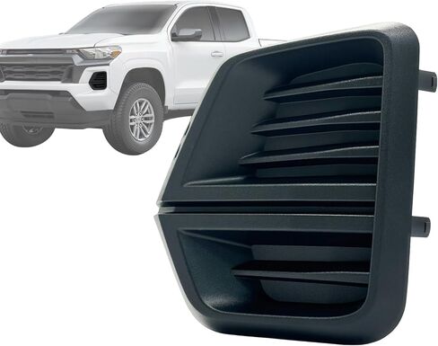 غطاء فتحة ضوء الضباب المصد الأمامي البديل من KAP لـ 2023 2024 كولورادو LT Trail Boss WT Z71 الجانب الأيمن للركاب 84770645 GM1039314 in Kuwait
