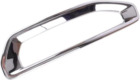 2Pcs Chrome Style ABS Front Bumper Fog Light Lamp Cover Trim Molding Compatible for GMC Sierra 2014-2018 in Kuwait