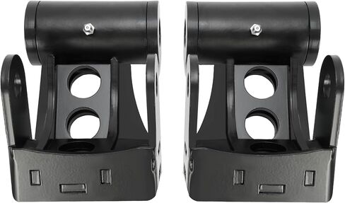 ALMULOO 2" Drop Lowering Shackles Suspension Kit Compatible with 2003-2013 Dodge Ram 2500 3500 2WD 4WD Pickup Trucks Drop Leveling Kit Powder Coated Steel in Saudi Arabia