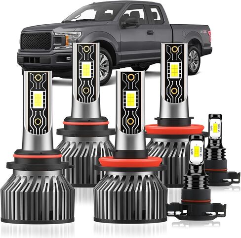 Super Bright Bulbs For Toyota Camry (2007-2014), Fog Light Bulbs Combo Kit, 800% Upgrade Easy-Install Plug & Play 6-Pack in Saudi Arabia