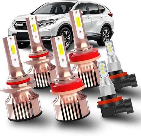 Super Bright Bulbs For Toyota Camry (2007-2014), Fog Light Bulbs Combo Kit, 800% Upgrade Easy-Install Plug & Play 6-Pack in Saudi Arabia