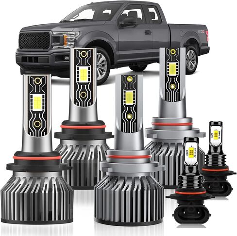 Super Bright Bulbs For Toyota Camry (2007-2014), Fog Light Bulbs Combo Kit, 800% Upgrade Easy-Install Plug & Play 6-Pack in Saudi Arabia