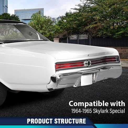 PIT66 عدسات إضاءة احتياطية ومصباح جوانات متوافق مع Buick Skylark & ​​Special 1964-1965 in Kuwait