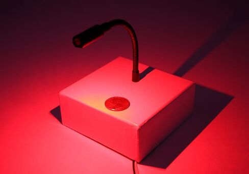 PilotLights Mini Gooseneck Panel Light - Red LED, 12VDC in Saudi Arabia