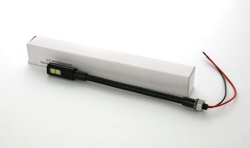 PilotLights Mini Gooseneck Panel Light - Red LED, 12VDC in Saudi Arabia