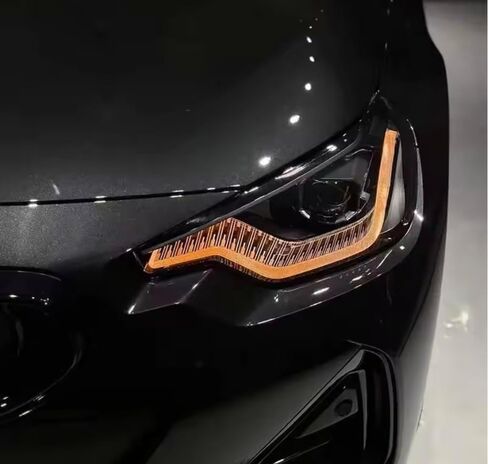 لوحات DRL RGB لسيارات BMW 2 Series M2 G42 G87 2022-2023 رقائق ضوء النهار الجري تناسب المصباح LED التكيفي in Kuwait