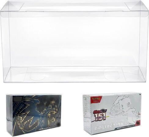 UPC Protector Case for Mega CHARZRD X ex and 151 UPC Ultra Premium Collection Boxes - UV and Scratch - 4 Pack in Saudi Arabia