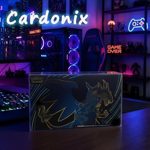 UPC Protector Case for Mega CHARZRD X ex and 151 UPC Ultra Premium Collection Boxes - UV and Scratch - 4 Pack in Saudi Arabia
