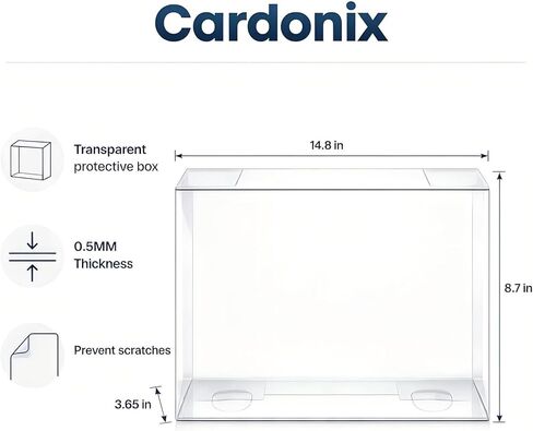 UPC Protector Case for Mega CHARZRD X ex and 151 UPC Ultra Premium Collection Boxes - UV and Scratch - 4 Pack in Saudi Arabia