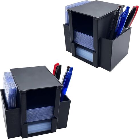 EnderToys Card Guard Rip Tower DX (Black) - Toploader Dispenser - Penny Sleeve Holder in Kuwait