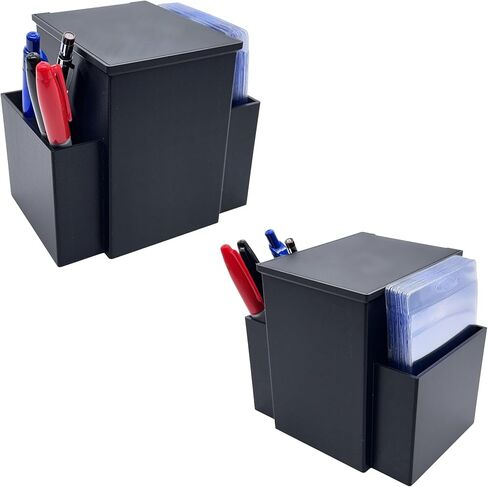EnderToys Card Guard Rip Tower DX (Black) - Toploader Dispenser - Penny Sleeve Holder in Kuwait
